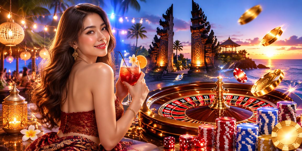 Pemain menikmati permainan roulette di lingkungan santai